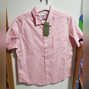 Goodfellow & Co Men's Slim Fit Button Up Shirt, Large